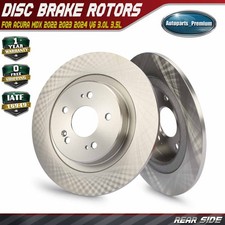 2Pcs 330mm Rear Side Disc Brake Rotors for Ac...