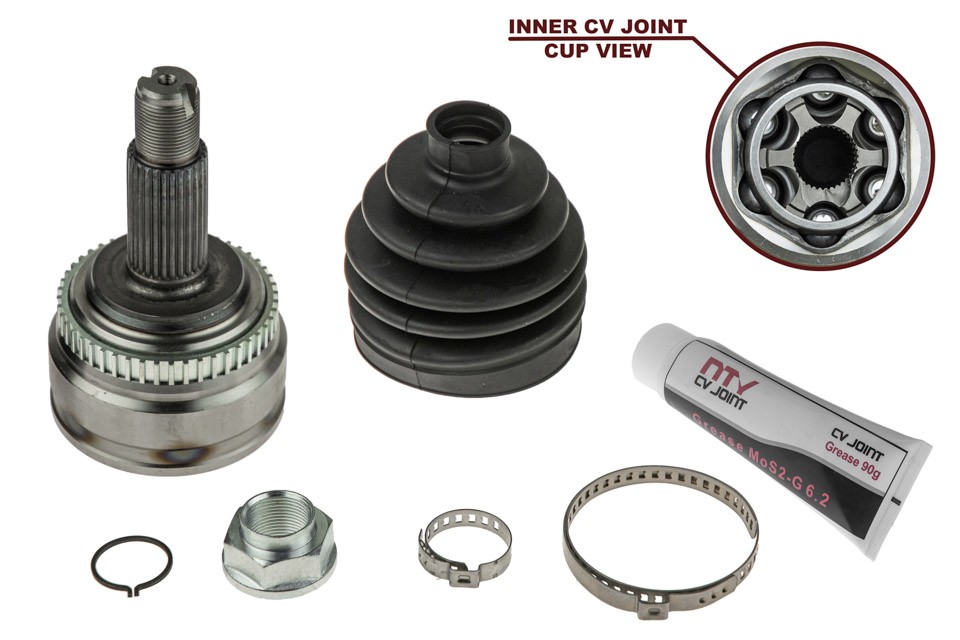 Driveshaft CV joint Front Axle CV Joint NPZ-DW-028 NTY for SSANGYONG KORANDO - Image 6