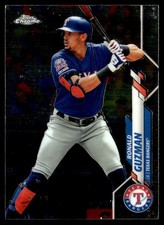 2020 Topps Chrome Ronald Guzman Texas Rangers #129
