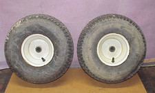 Pair Front Wheels Tires For Cub Cadet Ltx1050 15x6.00-6 Rubbermaster
