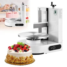 4-12" Cake Decorating Machine Cake Cream Smearing Frosting Spreading Machine US