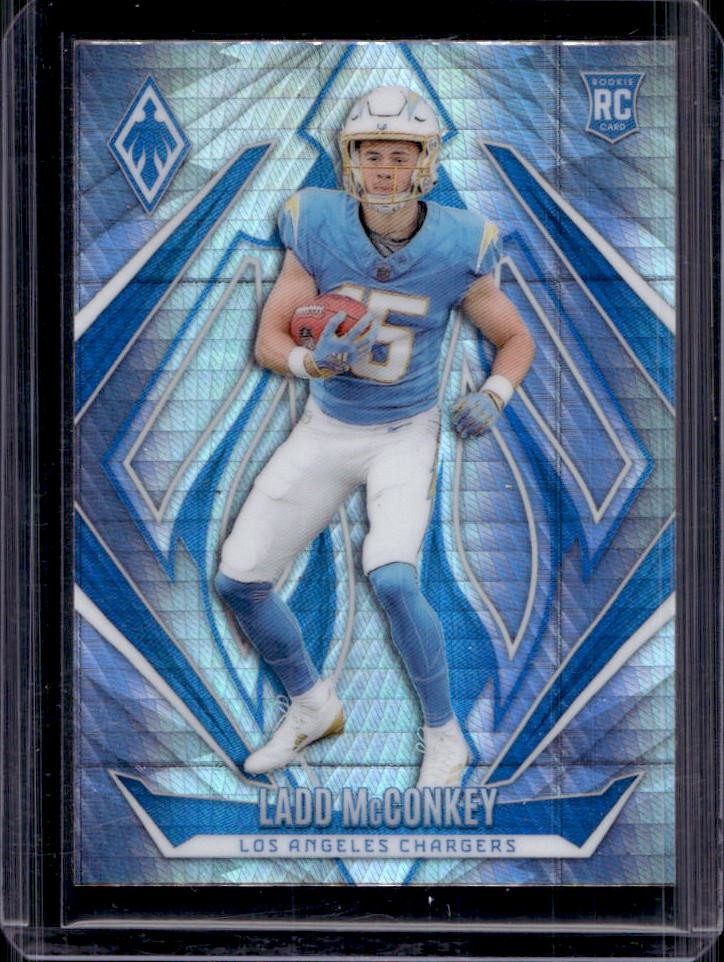 2024 Phoenix Ladd McConkey RC Hyper Rookie #216 Chargers