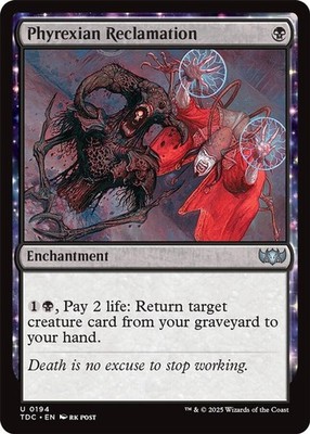 Phyrexian Reclamation - 194 - NM - Commander: Tarkir: Dragonstorm - MTG