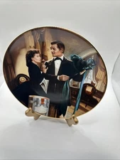 1991 W.S. George Gone With the Wind  Plate "The Paris Hat”By Paul Jennis