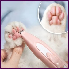Cortador eléctrico para perros pie de mascota recortador de pelo aseo de gatos peluquería tijeras trasero