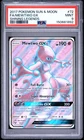 2017 POKEMON SUN & MOON SHINING LEGENDS #72 FULL ART/MEWTWO GX PSA 9