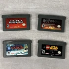 Nintendo Game Boy Advance Assorted Games Lot H. Potter, Narnia, Spider Man READ