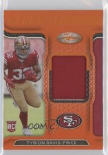 2022 Certified New Generation Jerseys Mirror Orange /249 Tyrion Davis-Price 2g6