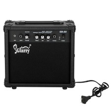 Electric Bass Combo Amp Portable Amp 20W Practice Bass Guitar Amplifier Black