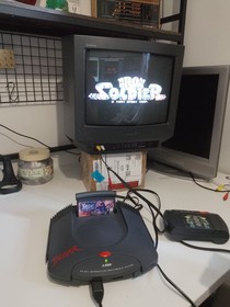 Atari Jaguar Console with Controller, Game, Power Supply & Cable