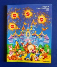 M MATTEL TOYS 1990 Preschool and Infant Disney Toys Catalog 45 Pages DEALER