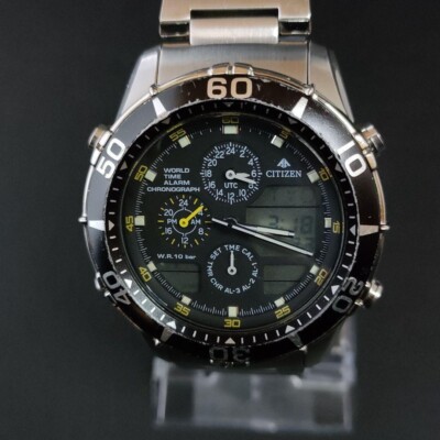 USED Excellent] Citizen Pro Master C300-T009603 Eco-Drive No Box