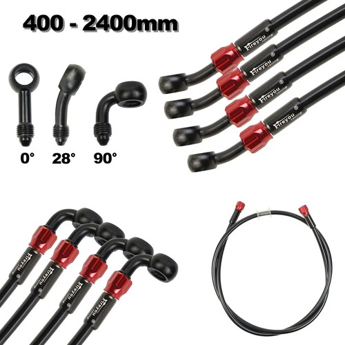 Motorcycle Brake Hose 10mm AN3 Hydraulic Clutch Tube Master Cylinder Brake Oil - Picture 19 of 32