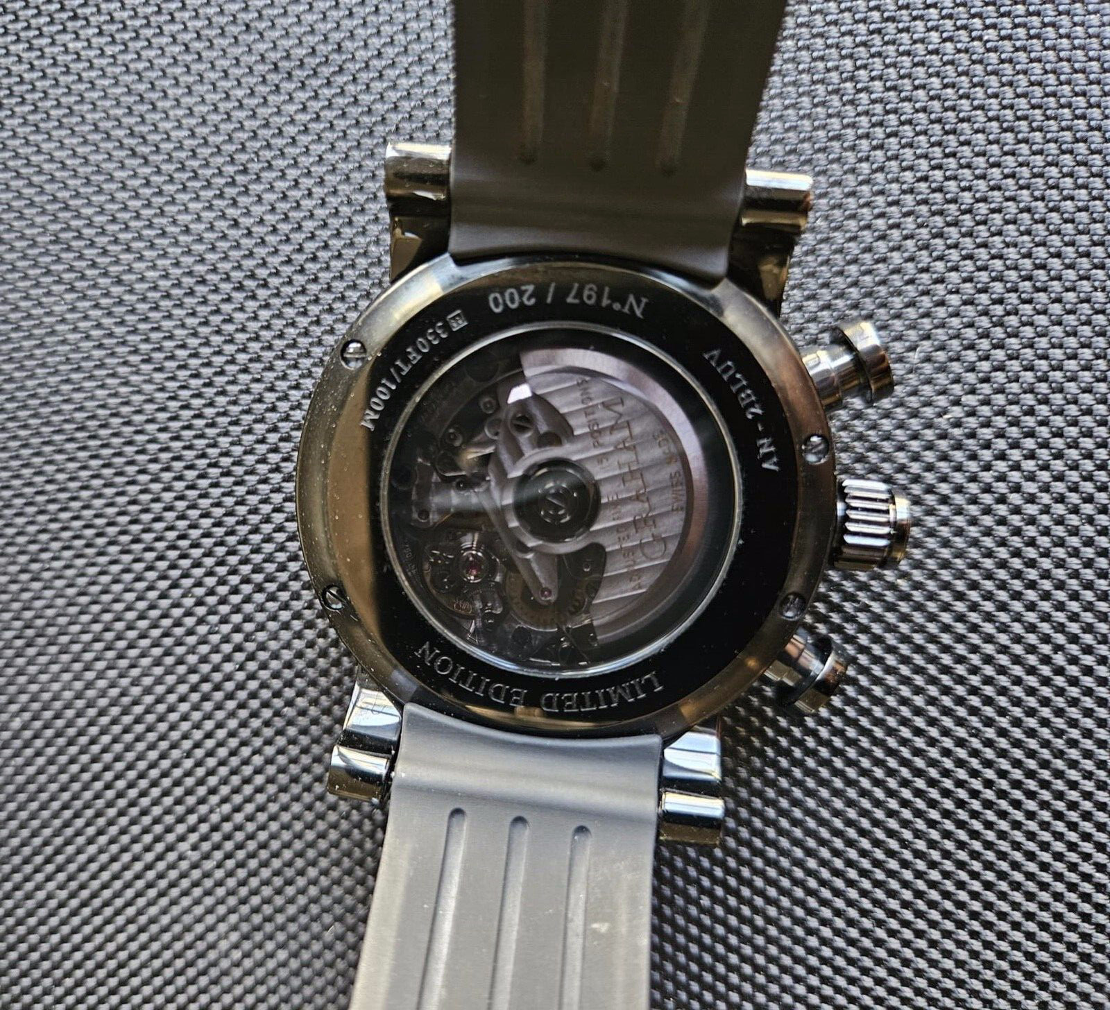 Graham Tourist Trophy TT Isle of Mann Chronograph w/ Box + Papers; Rare + Cool!