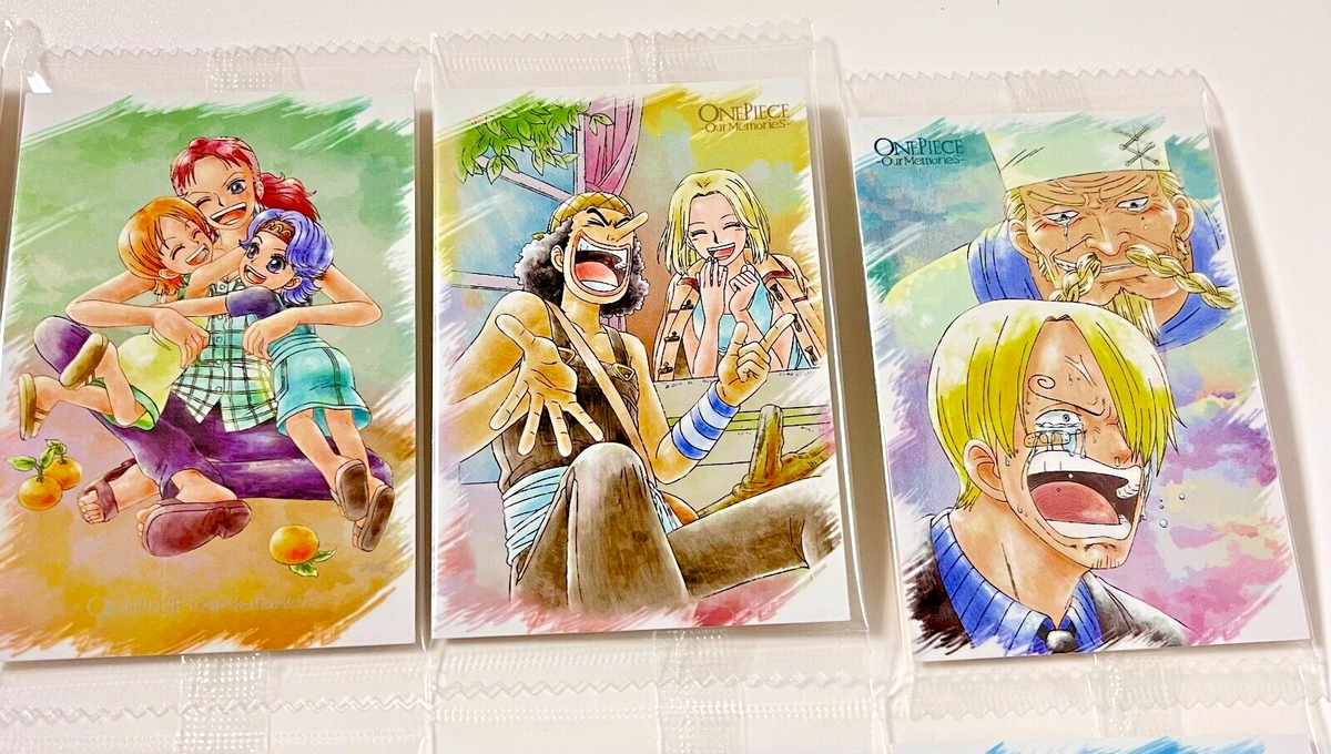 One Piece Wafer Card Our Memories Complete Set Hard to One Piece Wafer Card Our Memories Complete Set Hard to