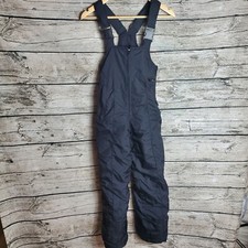 Teens Sport essentials Black Snow Pants Overalls Size 14