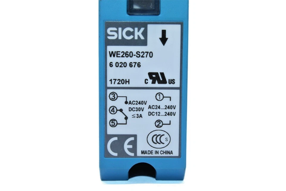 SICK WE260-S270 THROUGH-BEAM PHOTOELECTRIC SENSOR 6020676 - Image 3 of 4