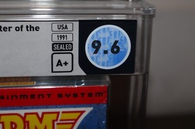 WATA 9.6 - A+ - SEALED - Wurm Journey to the Center of Earth NES Nintendo Graded