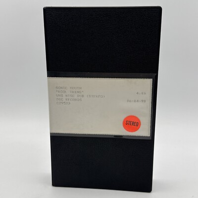 Sonic Youth Kool Thing Promo VHS Tape DGC Records 1990 NSTC DUB STEREO C29523