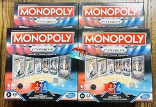2022-23 PANINI X MONOPOLY PRIZM BASKETBALL SEALED BOARD BOX X 4 - LOT OF 4 BLACK