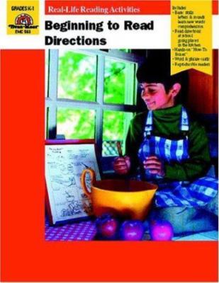 Beginning to Read Directions Grades K-1 (Real-Life Reading Activities) Norris,