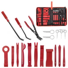19pcs Trim Removal Tool Set Panel Fastener Clips Removal Automotive Plastic Upho