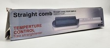 Straight Comb Temperature Control Hair Straightener PY-380