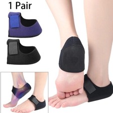 1 Pair Plantar Fasciitis Heel Protector Cups Pad For Foot Support Pain Relief US
