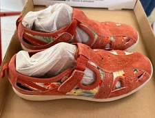 Earth Origins Effie Fisherman Sport Sandals Salmon 8.5M NEW