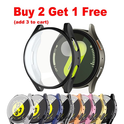 Protector Hard Cover Case For Samsung Galaxy Watch 7 40mm44 mm Case Glass Screen - 第 1/16 張圖片