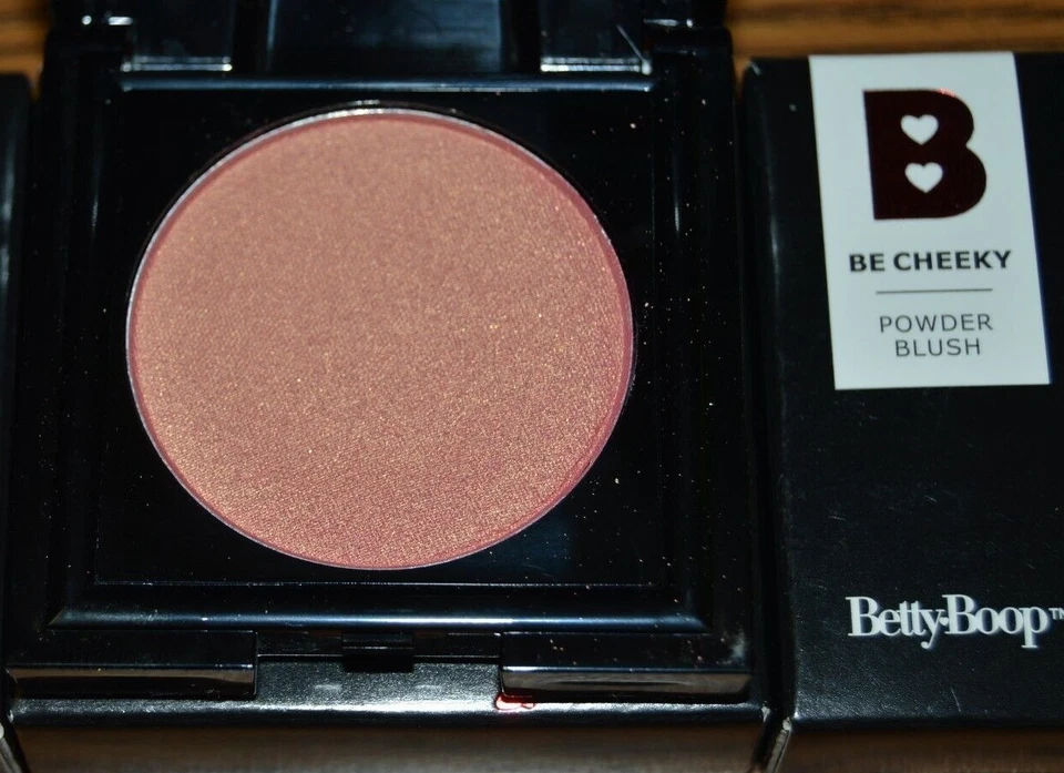 2X Betty Boop Be Cheeky Powder Blush All Dolled Up .09oz Travel Sz - Image 2 of 2