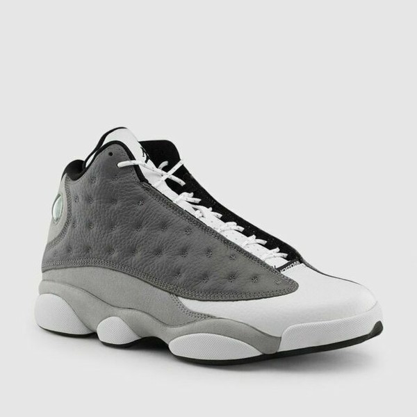 white gray jordan 13