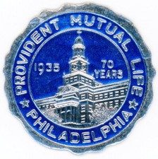 (I.B) US Cinderella : Company Seal (Provident Mutual Life Insurance)