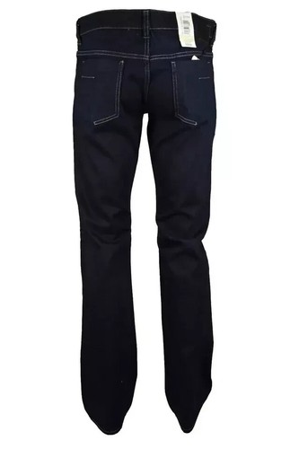 Jeans Uomo Calvin Klein ck Pantaloni gamba dritta regular fit 44 Vita Bassa Blu - Foto 8 di 9