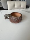 Rare One of a Kind Pottery Stoneware Mug Coffee Cup Artist Made Narley Vines — photo 4