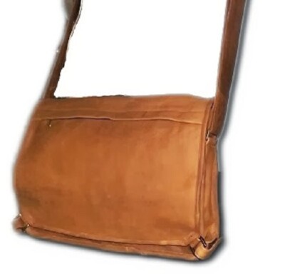 BORSA TRACOLLA UOMO POSTINO MESSENGER PELLE, MOD Mirko Vitello