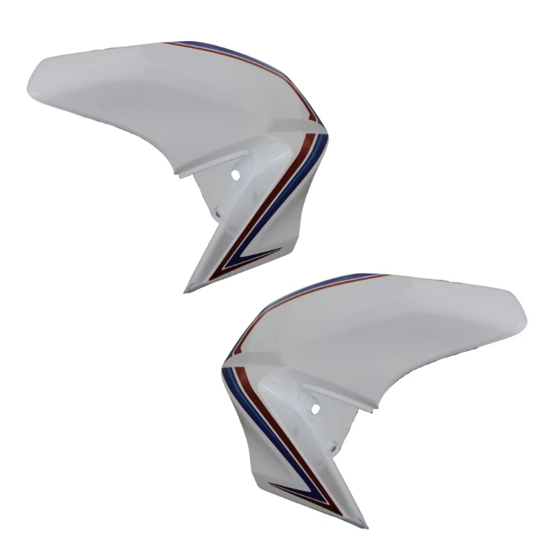 FUNDA EXTERIOR DELANTERA IZQUIERDA DERECHA HONDA CB125F GLR125 2014-2020 BLANCA Foto 3 de 4