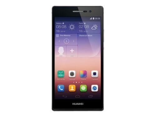 Huawei Ascend P7 Black Smartphone 16GB SR/BB Unlocked Excellent - Afbeelding 1 van 1