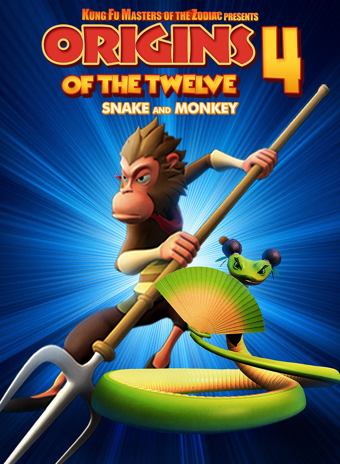 Kung Fu Masters Of The Zodiac Presents... Origins Of The Twelve 4: Snake a (DVD)