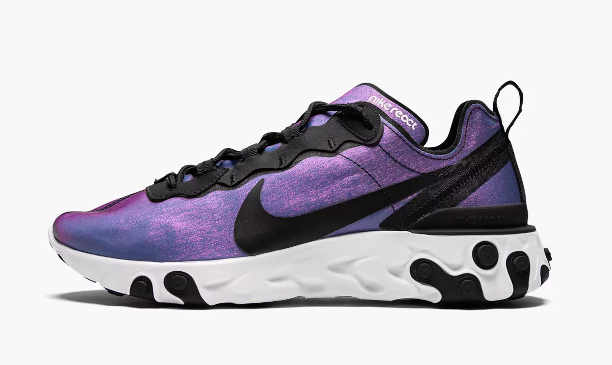 Nike React Element 55 PRM Premium Sunset Black Laser Fuchsia Nike React Element 55 PRM Premium Sunset Black Laser Fuchsia