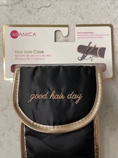 GOOD HAIR DAY Hot Iron Curling Tool Case Heat Resistant Lining Packing Organizer