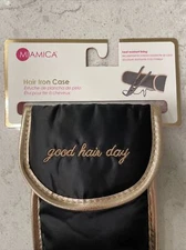 GOOD HAIR DAY Hot Iron Curling Tool Case Heat Resistant Lining Packing Organizer