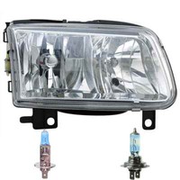 Scheinwerfer Frontscheinwerfer Links H1/H7 FüR VW Polo 6N2 Inkl. Osram Lampen