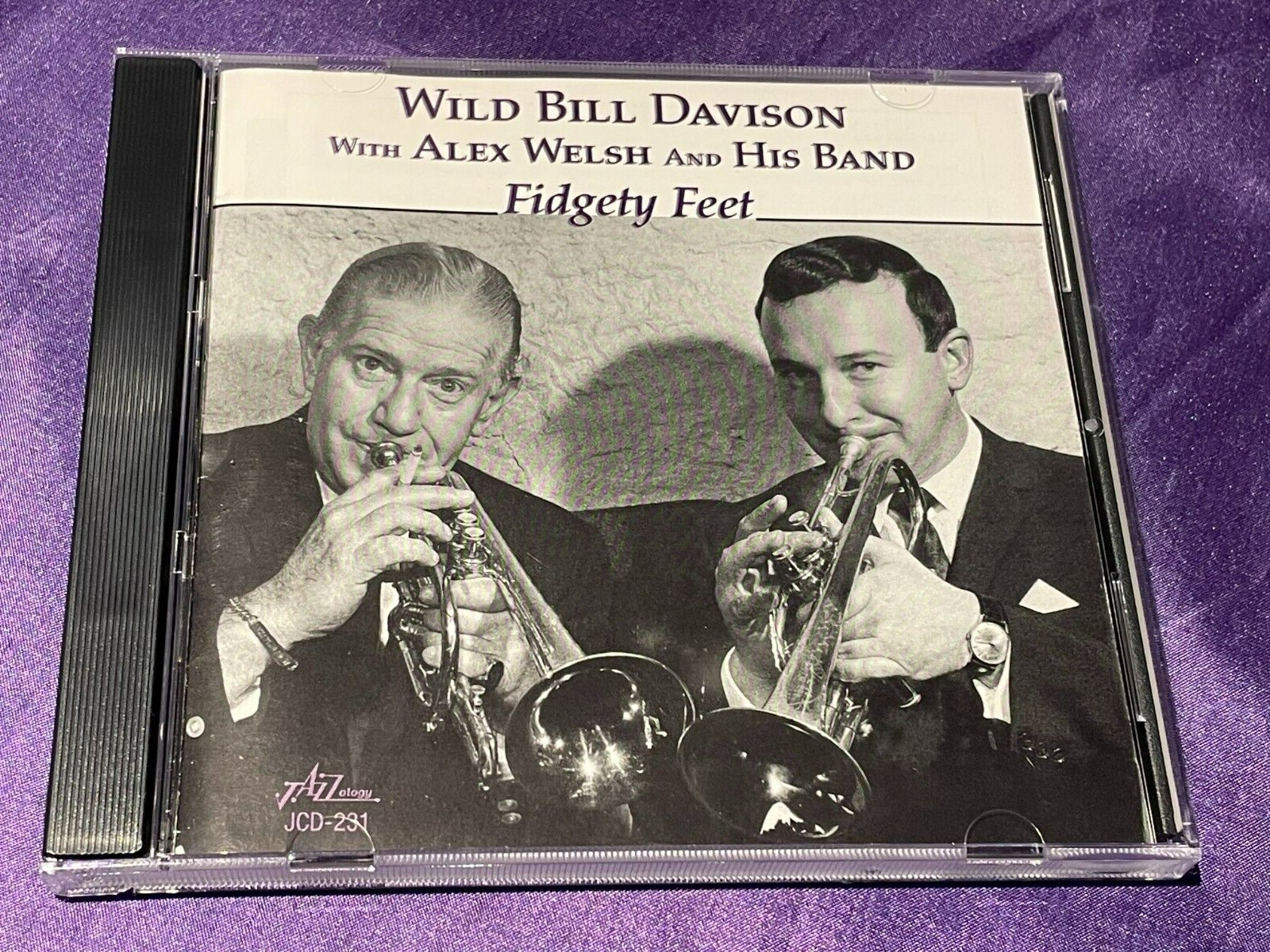 Wild Bill Davison with Alex Welsh and His Band - Fidgety Feet - CD Album - NEW