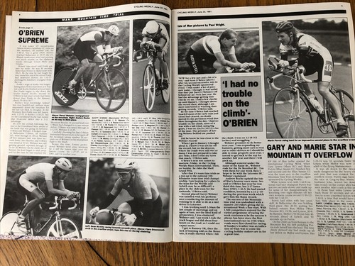 Vintage Cycling Weekly Magazine June 1991 - Picture 4 of 9
