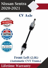 New OE Front Left CV Axle For 2020-2021 Nissan Sentra 2.0L Automatic CVT Trans.