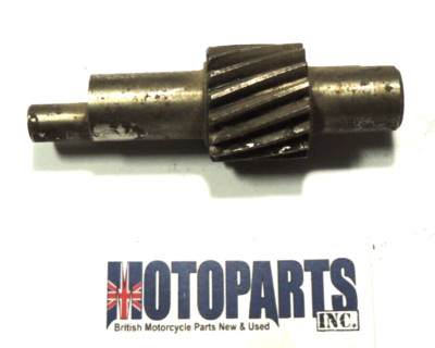 Oil Pump Drive Gear/Spindle Assembly, Triumph T20 Cub, NOS (70-3186)