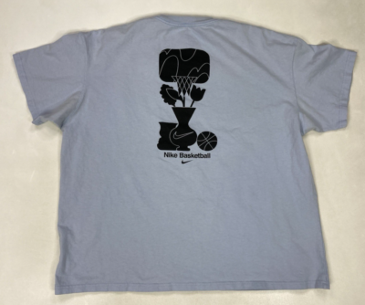 Nike Basketball Mind Meets Grind Graphic T-shirt Men XXL Blue