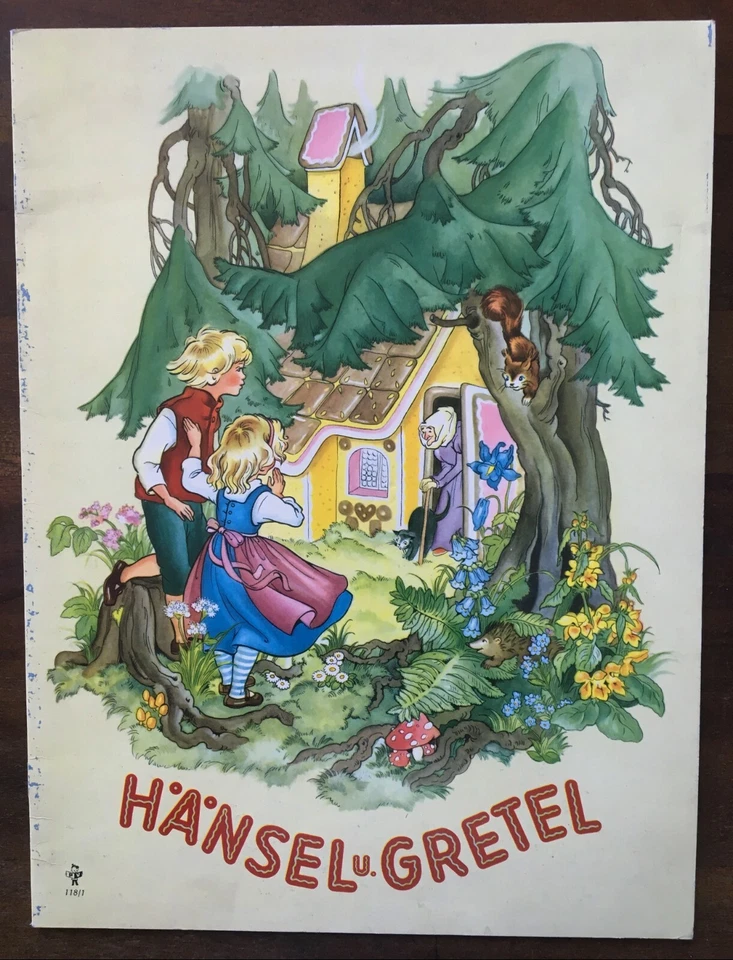 Märchen. Bilderbuch. Brüder Grimm. - Hänsel und Gretel. 1955 - Bild 1 von 1
