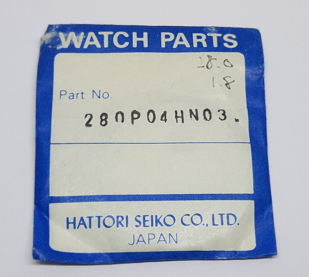 水晶 Genuine NOS Seiko 280P04HN03 Crystal for Seiko 5H23, 5M43, 6923